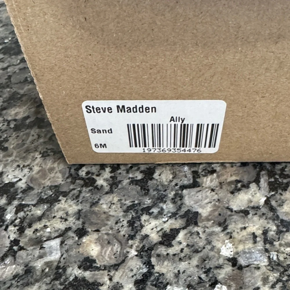 Steve Madden Ally Tan Suede Knee-High Block Heel Boots NEW 6